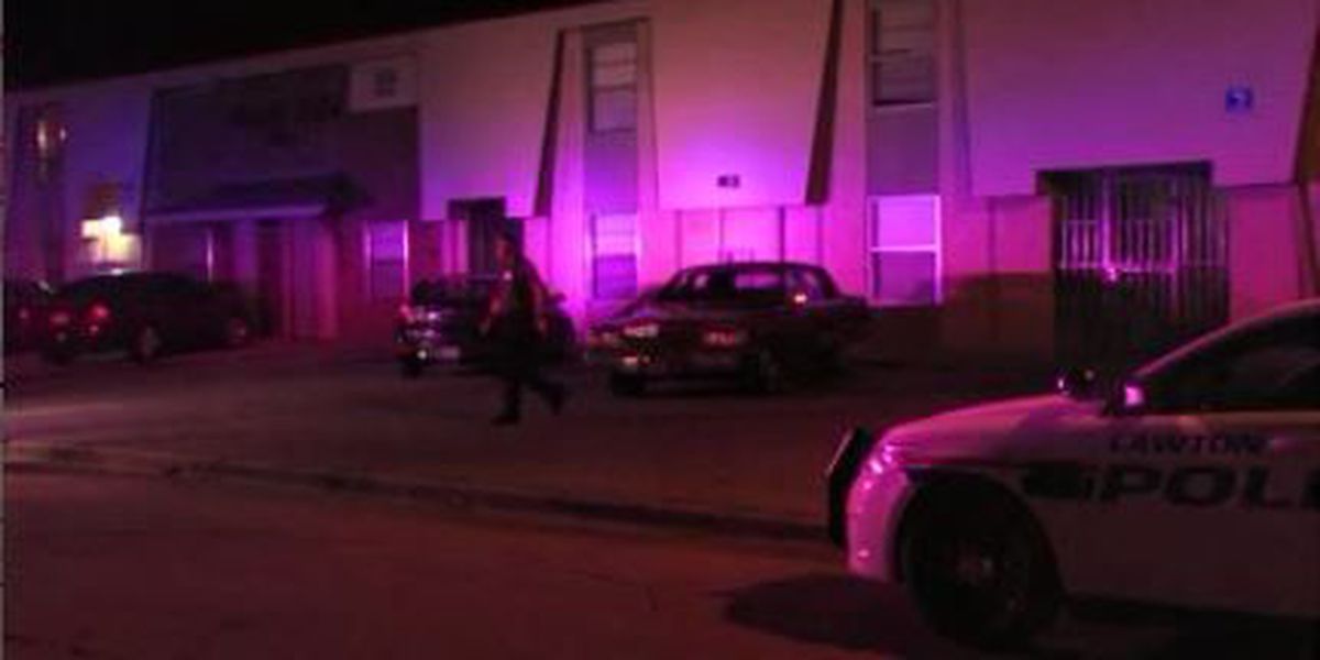 One person shot at Lawton apartment complex