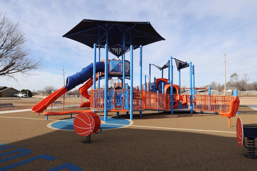 Lee West playground officially opens to the public