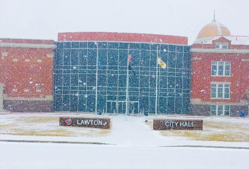 Lawton city offices closed Monday as winter weather continues