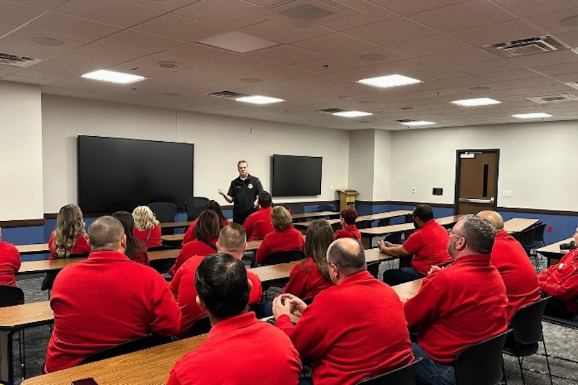 Lawton Police Department hosts Leadership Lawton Fort Sill tour