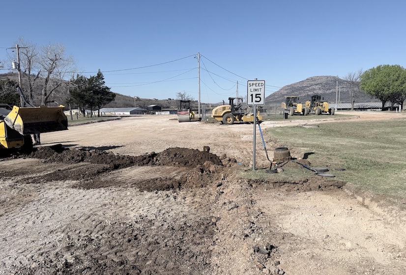 Lake Lawtonka shoreline and road improvements underway ahead of recreation season