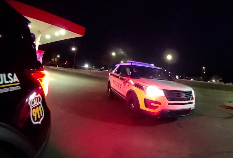 Oklahoma man fatally shot by police is believed to have kiIIed his pregnant girlfriend and elderly man before stabbing 30-year-old, authorities say