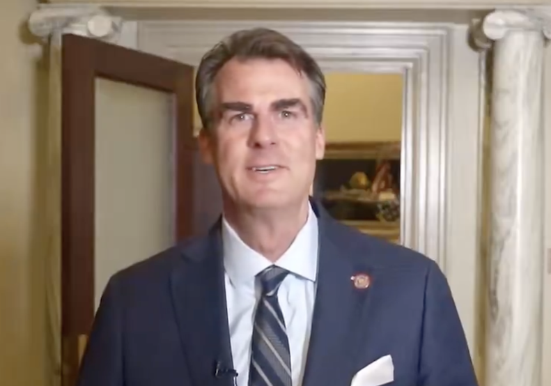 Governor Kevin Stitt expresses appreciation to state lawmakers after signing a bill updating dental insurance fee rules and claims handling, calling it an anti-price fixing measure