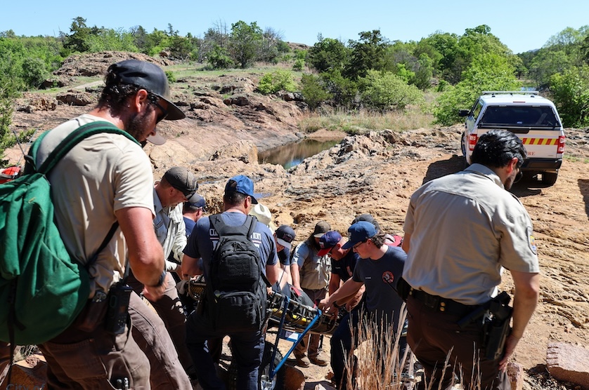 Lawton Fire Department responds to injured hiker in Wichita Mountains in coordinated rescue effort