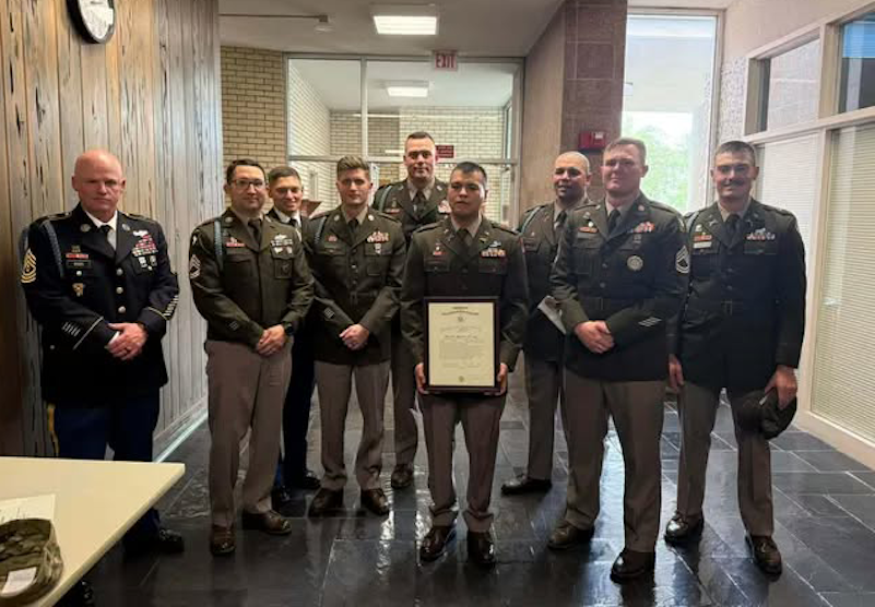 Oklahoma Highway Patrol congratulates trooper on Army commission