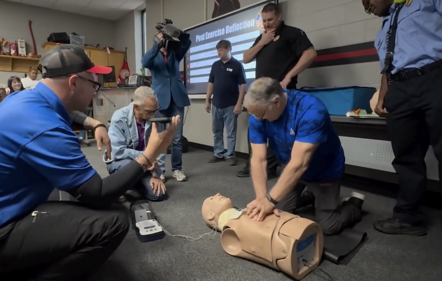 Lawton Fire Department Citizens Fire Academy focuses on emergency medical training in week three