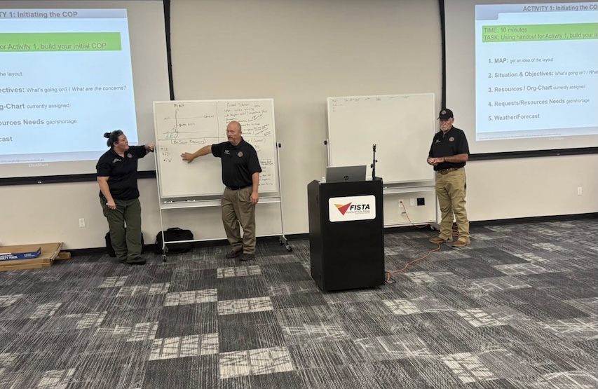 Lawton fire officials join regional agencies for emergency operations training workshop at FISTA