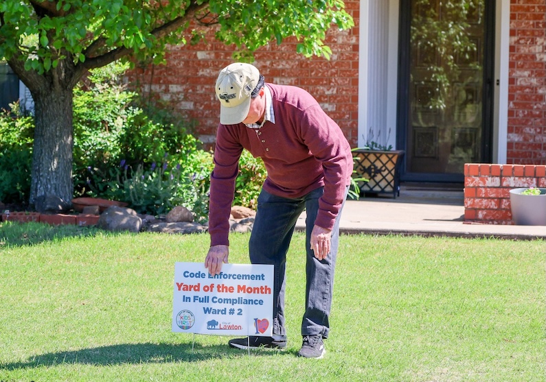 City of Lawton highlights Yard of the Month winners recognizing community pride and neighborhood upkeep