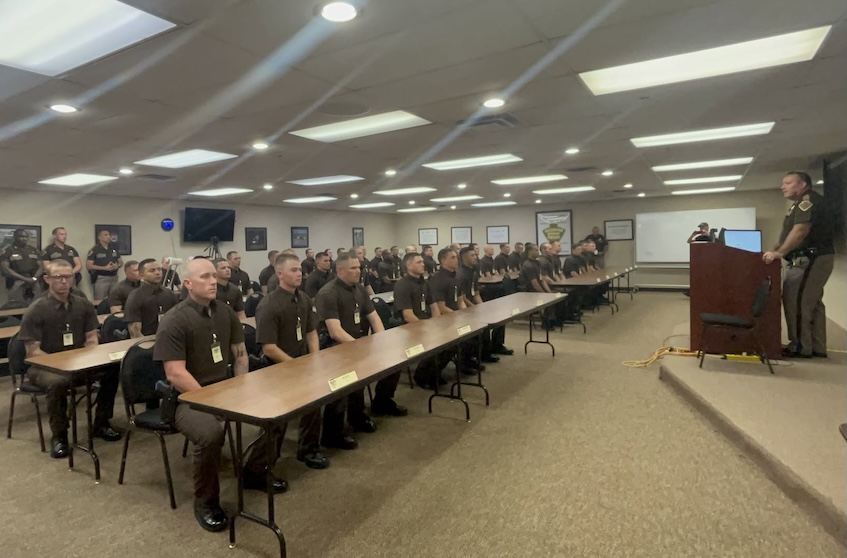 Oklahoma Highway Patrol Academy cadets reach significant milestone in training as they learn where they will begin their careers as state troopers