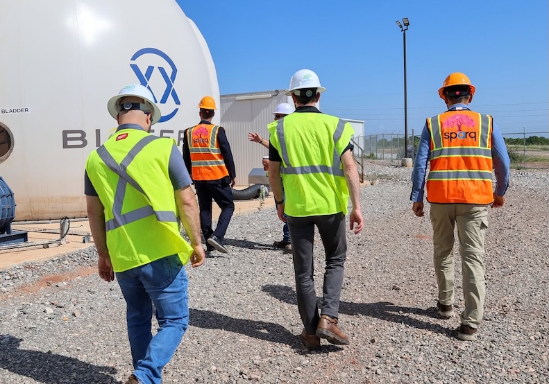 City of Lawton leaders tour Comanche Renewables facility to learn how landfill methane is converted into renewable natural gas