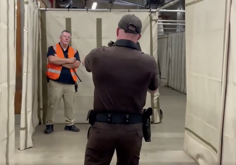 Oklahoma Highway Patrol cadets complete active shooter response training as academy recruitment continues