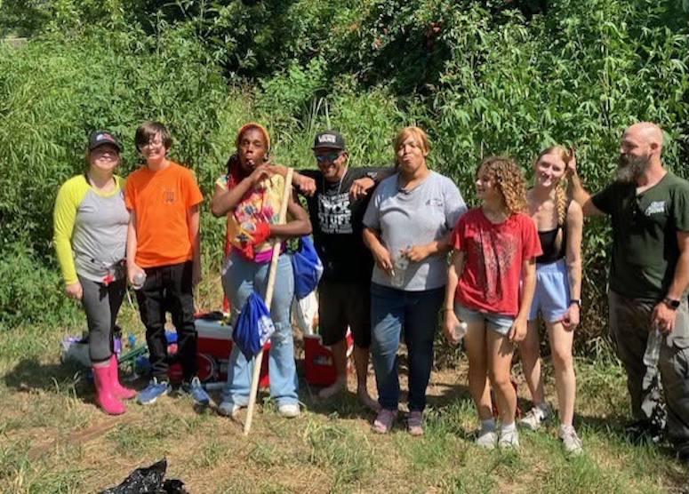 Lawton volunteers remove 340 pounds of litter during Stream Clean Saturday cleanup