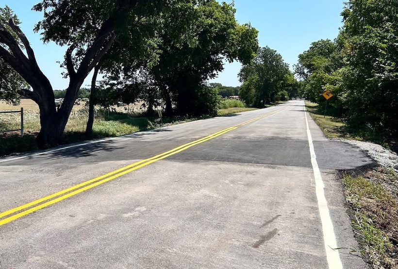 NE Rogers Lane reopens after drainage repairs completed between NE Tortoise and NE Village Drive in Lawton