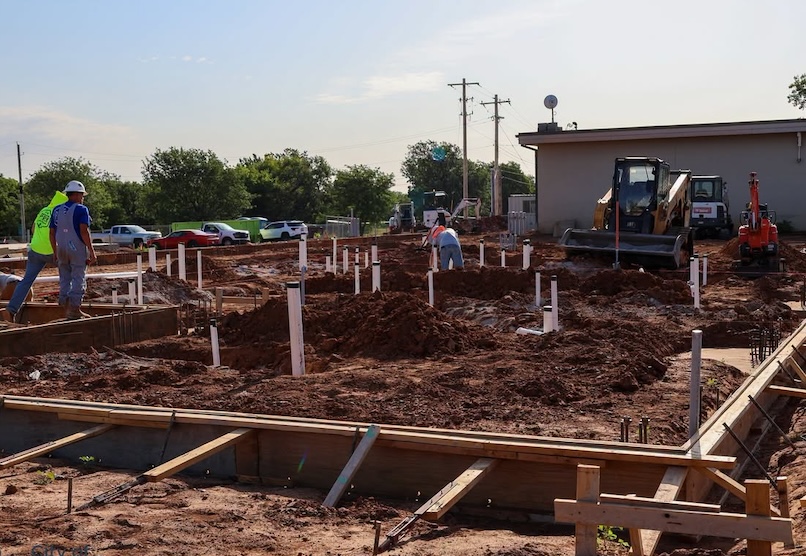 Construction reaches 25% on future Lawton Animal Welfare Facility as building expansion set to arrive