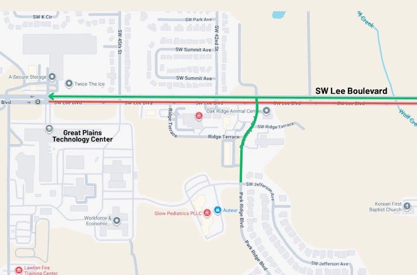 Lawton announces traffic changes on SW Lee Boulevard as construction enters new phase