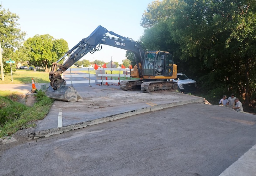 Road repairs on NE Rogers Lane expected to enter paving phase as drainage work nears completion