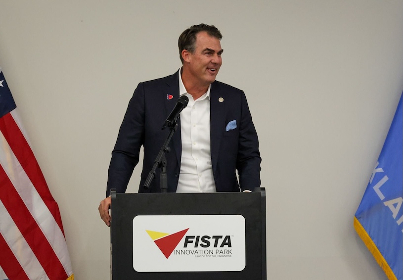 Gov. Stitt visits Lawton during final 77-county tour, praises FISTA and city’s growth
