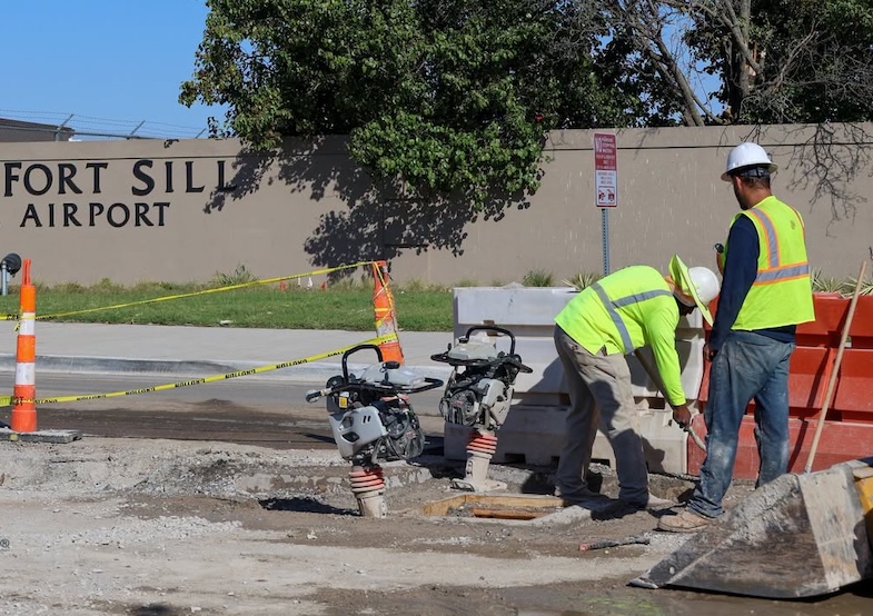 Lawton continues King Road rehabilitation project near Lawton-Fort Sill Regional Airport