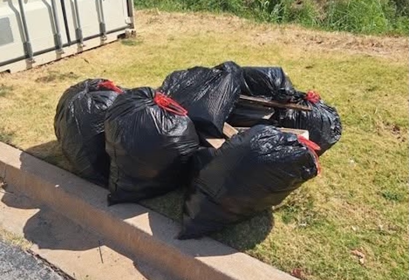 City of Lawton’s latest Stream Clean Saturday removes 140 pounds of litter from Wolf Creek