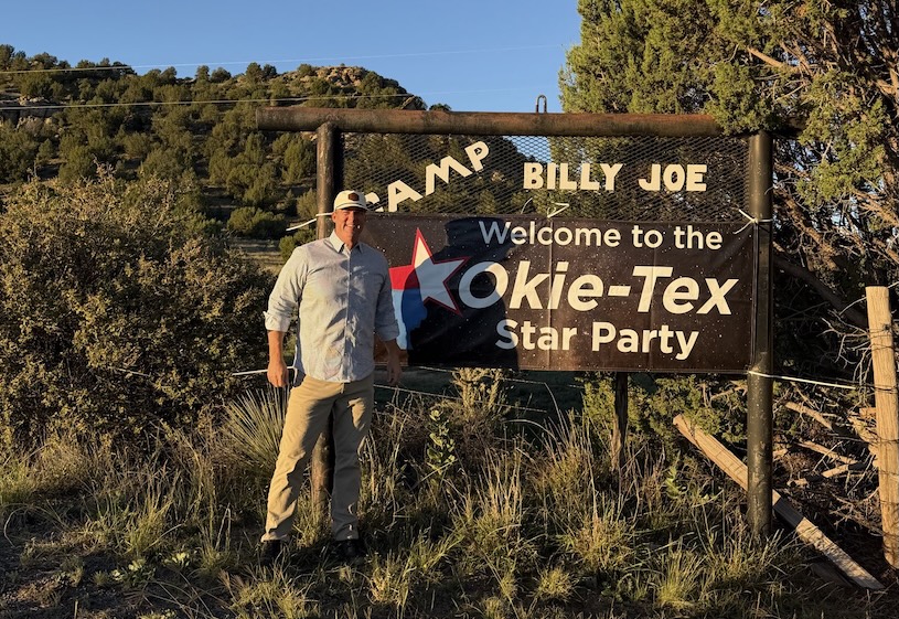 Oklahoma Gov. Stitt shares night sky photos after family visit to Black Mesa, calls Panhandle destination a state treasure with some of the darkest skies in the country