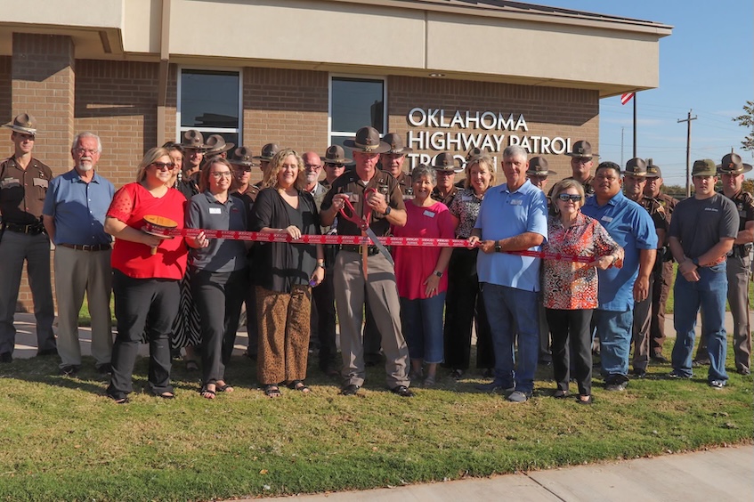 Oklahoma Highway Patrol opens new $3 million headquarters in Clinton to replace outdated facility built in 1967