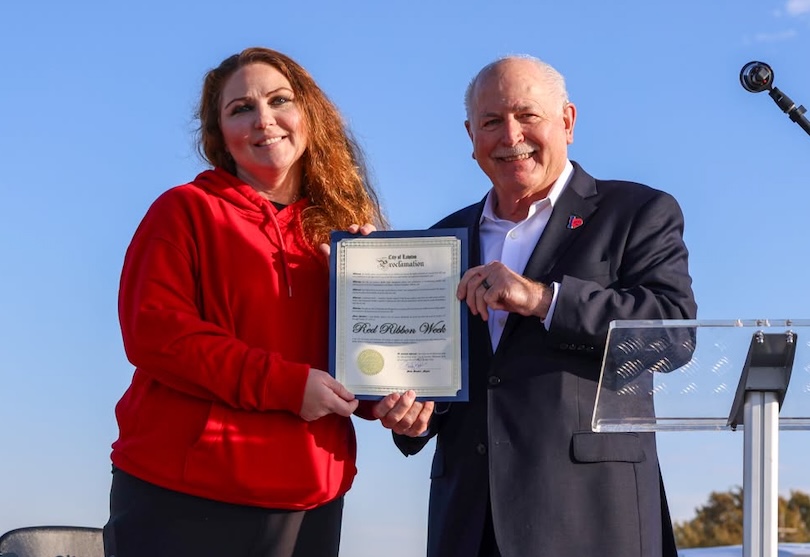 Lawton mayor presents proclamation as city joins Red Ribbon Week campaign encouraging youth to make drug-free choices