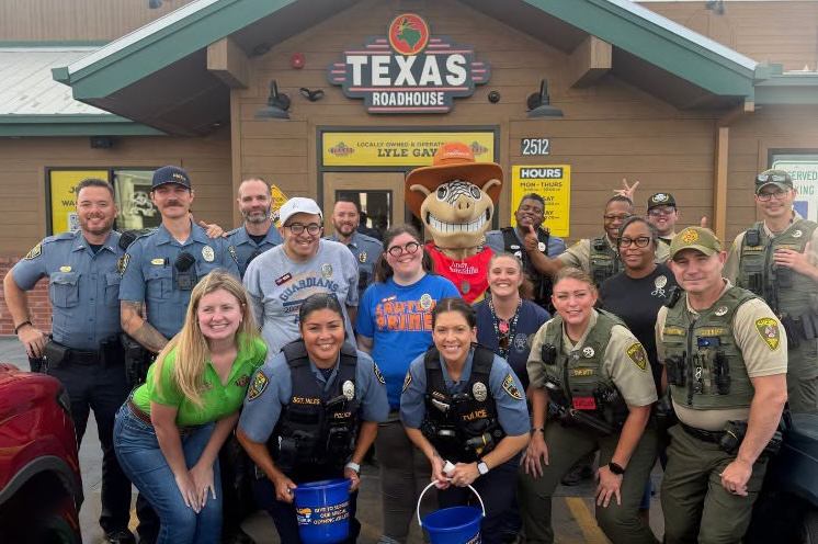 Lawton police raise funds for Special Olympics through successful Tip-A-Cop event with Texas Roadhouse and community support