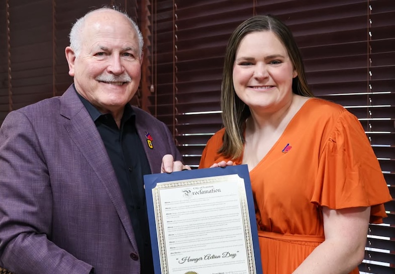 Lawton recognizes National Hunger Action Day as food bank reports surge in demand, serving more than 3,000 additional people each month